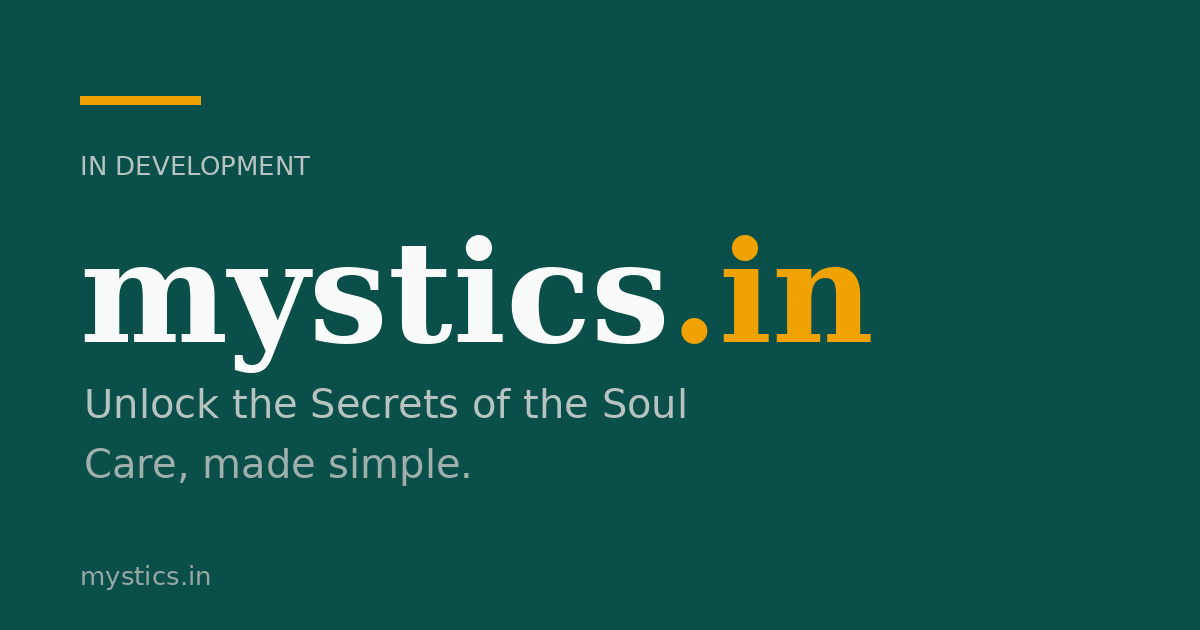 Link preview image for mystics.in